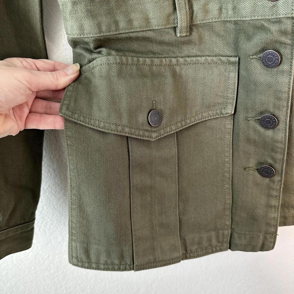 NWT Veronica Beard Tika Jacket In Army SZ M