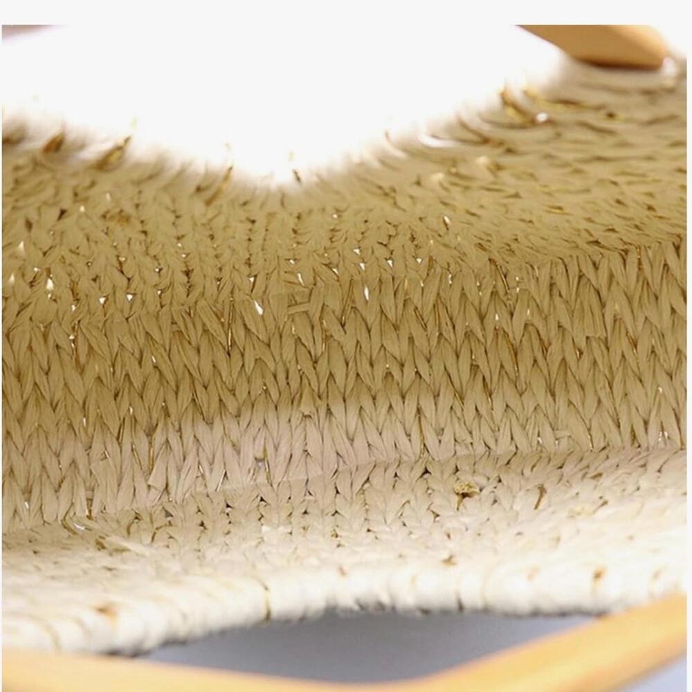 Chic Pink Woven Hand with Gold- NWT