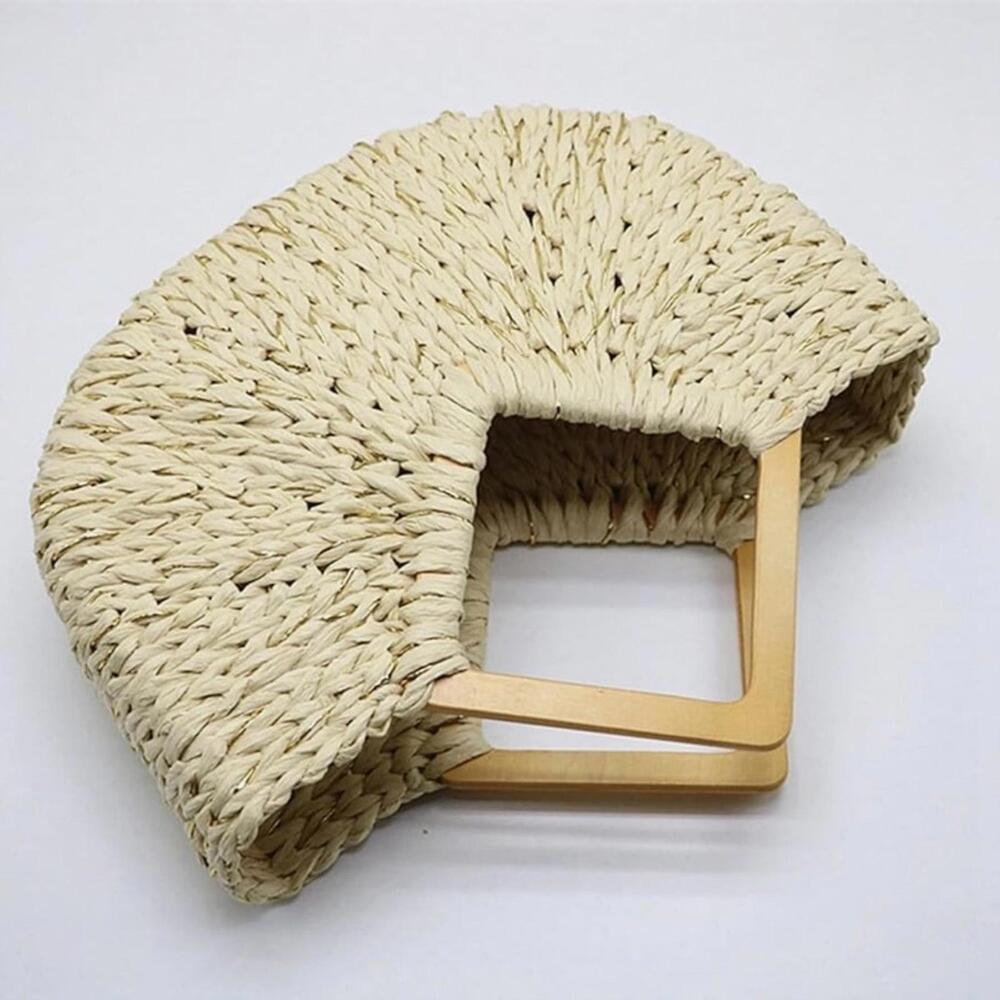 Chic Pink Woven Hand with Gold- NWT