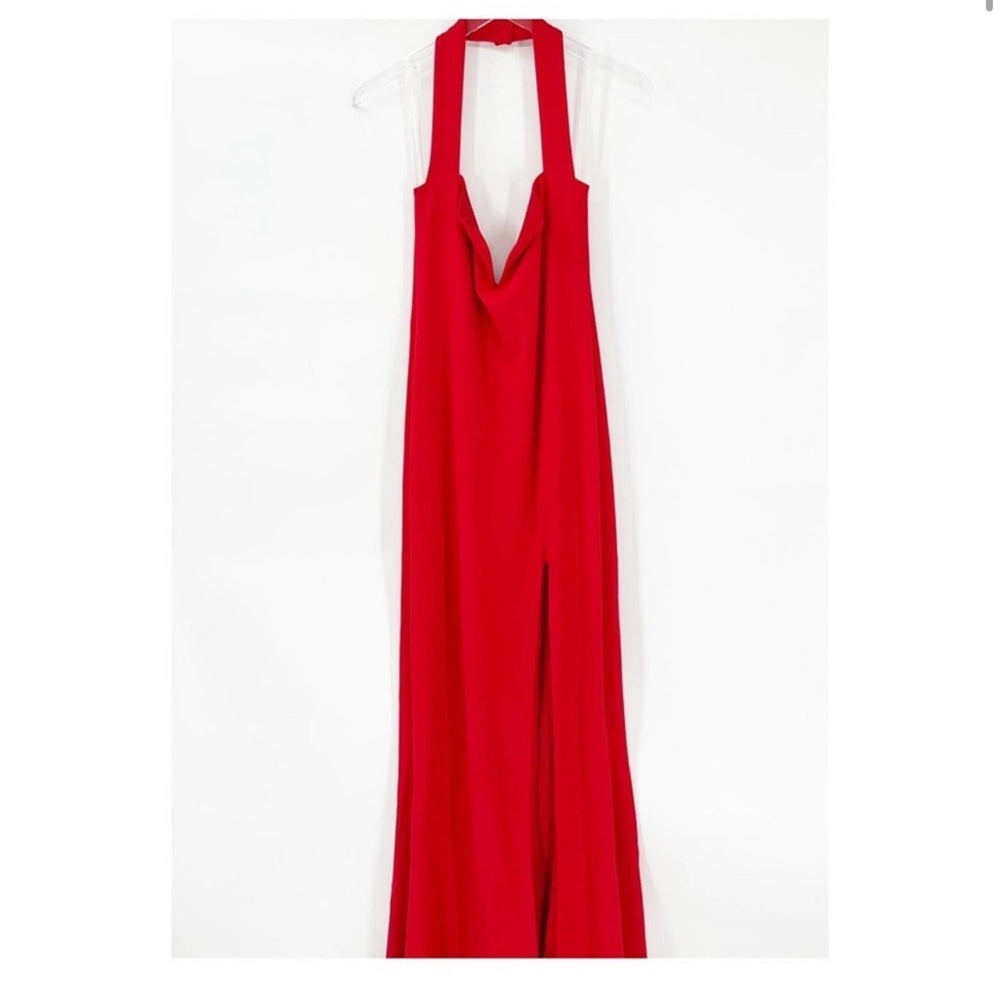 NWT Nookie Madonna Halter Neck Gown XL Red