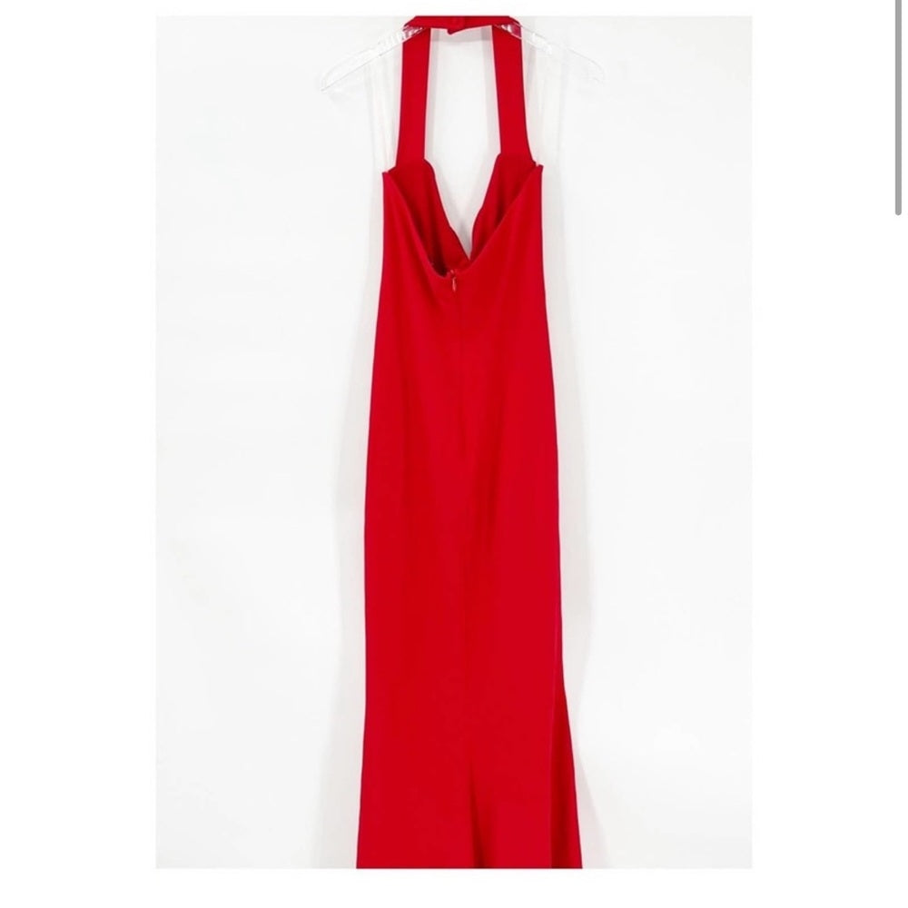 NWT Nookie Madonna Halter Neck Gown XL Red