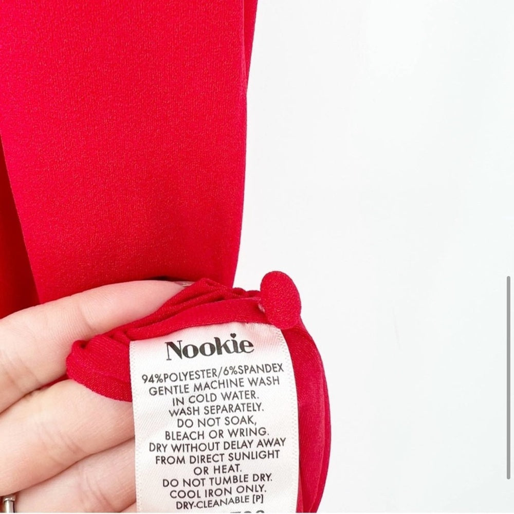 NWT Nookie Madonna Halter Neck Gown XL Red