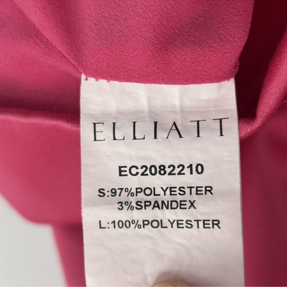 ELLIATT Emani Mini Dress Barbie Pink Women's Medium Strapless Prom Evening