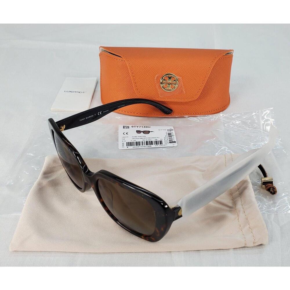 Tory Burch Vintage Brown Gradient Tortoise Sunglasses