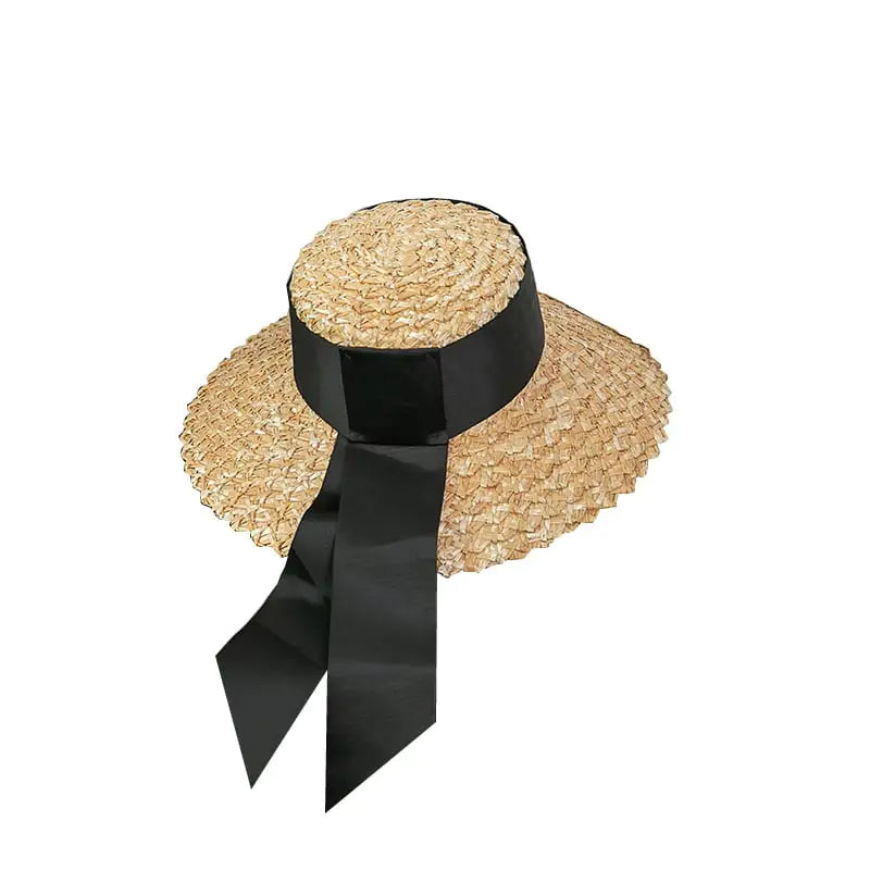 Braided Coarse Straw Angular Fashion Sun Hat