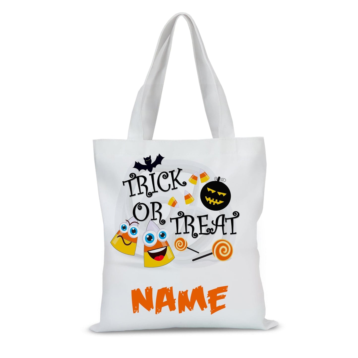 "Spooktacular Personalized Halloween Tote Bags: The Perfect Surprise for Your Little Monsters!"