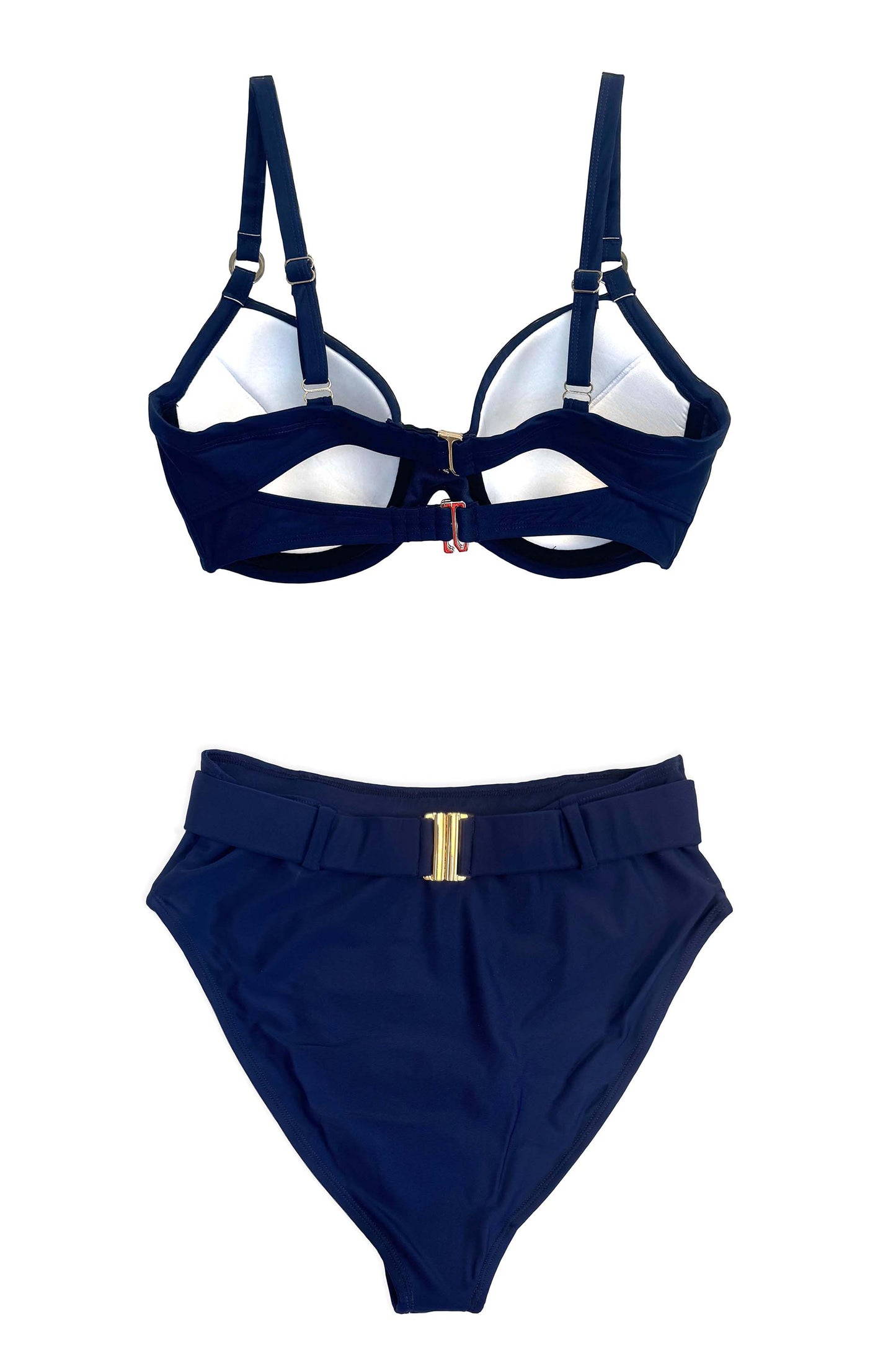 Underwire Ring Bikini Top | Nauti Navy