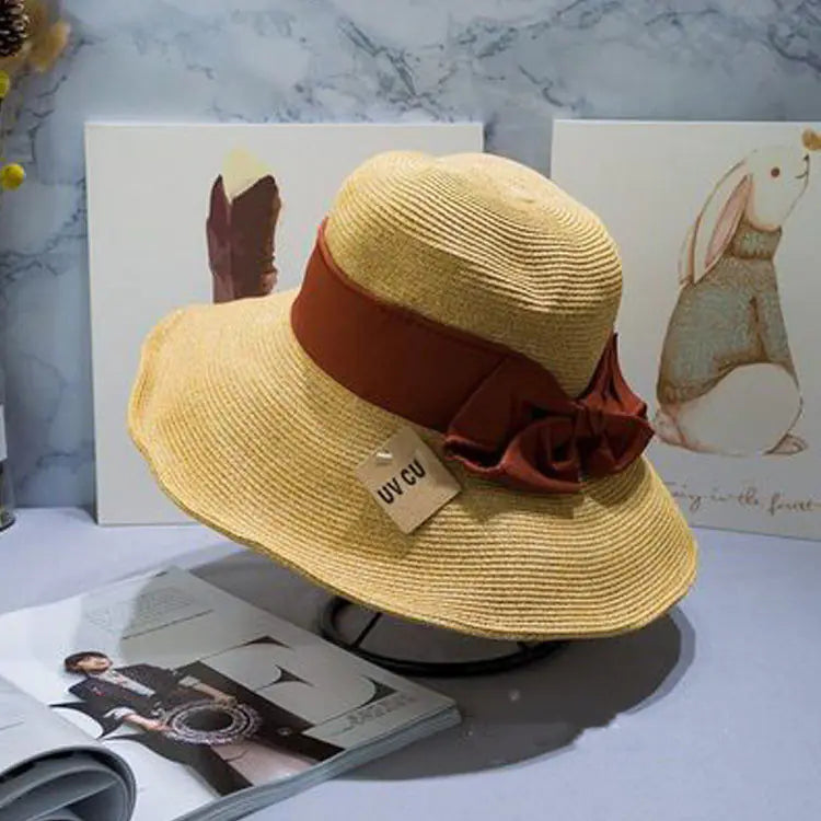 Foldable Summer Beach Sun Hat for Outdoor Use